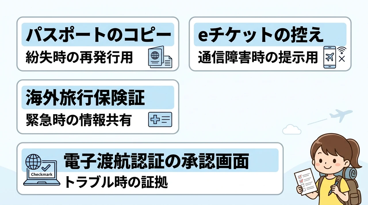 印刷して持参すべき重要書類リスト4選