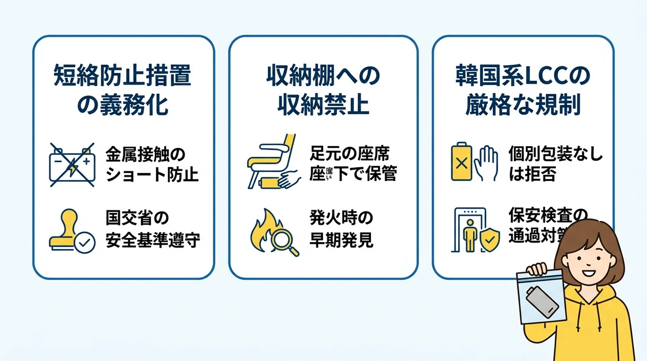 機内持ち込みモバイルバッテリーにジップロックが必要な理由