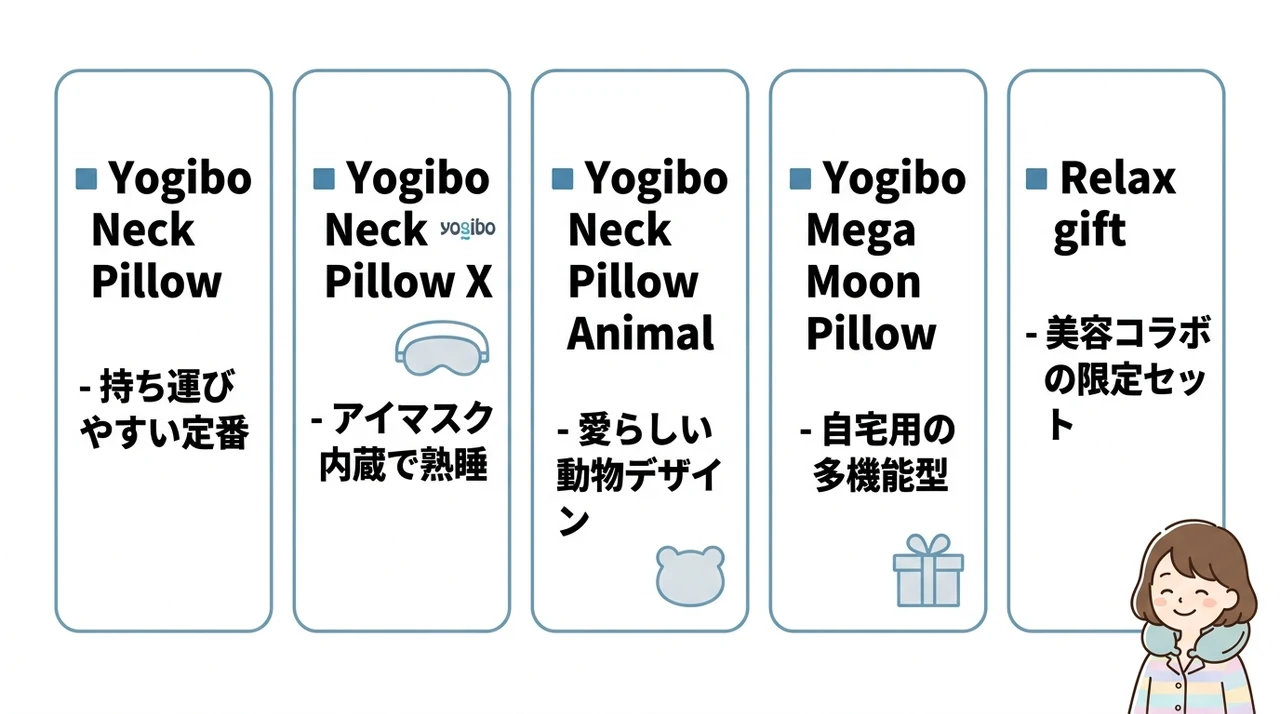 ギフトに人気のネックピローおすすめ5選