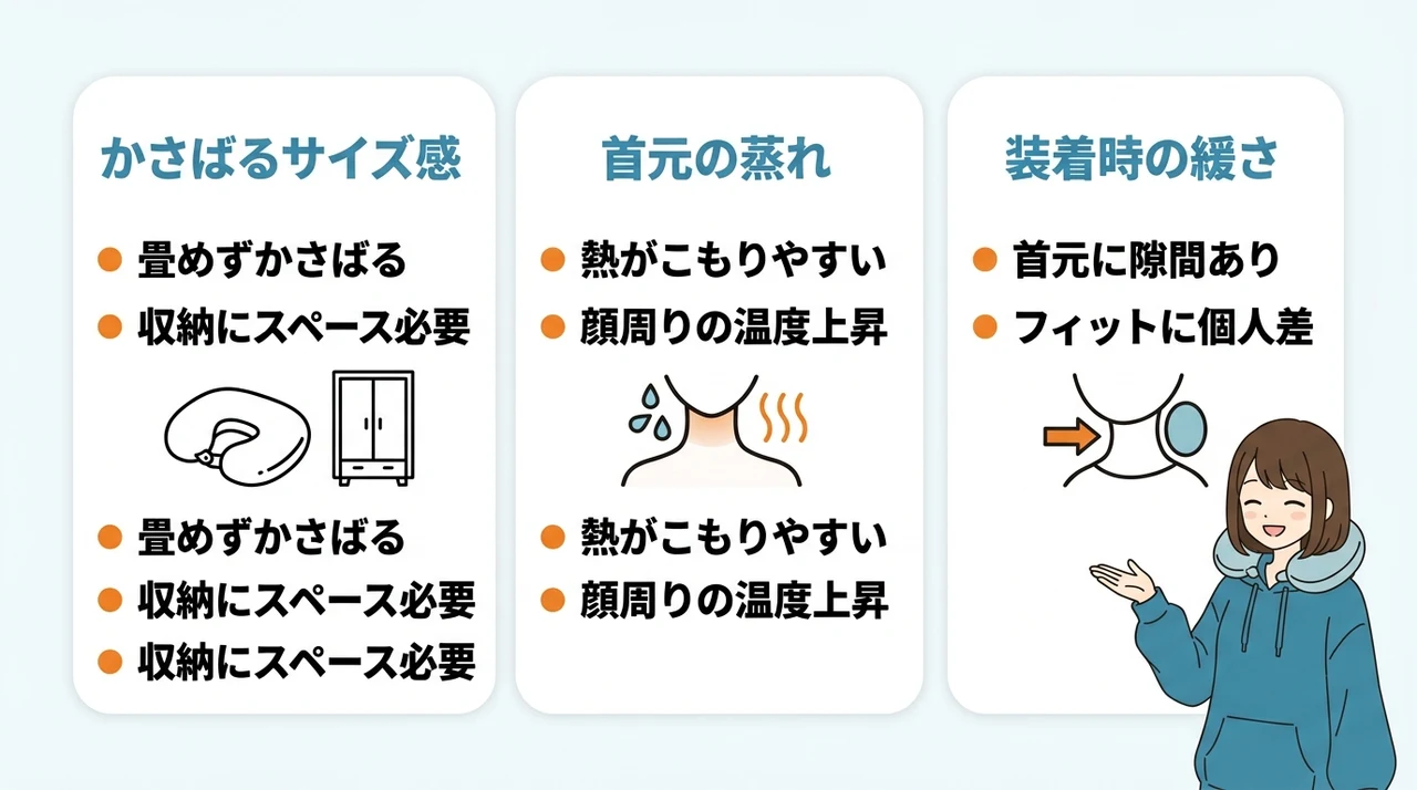 ヨギボー ネック ピロー xの悪い口コミ