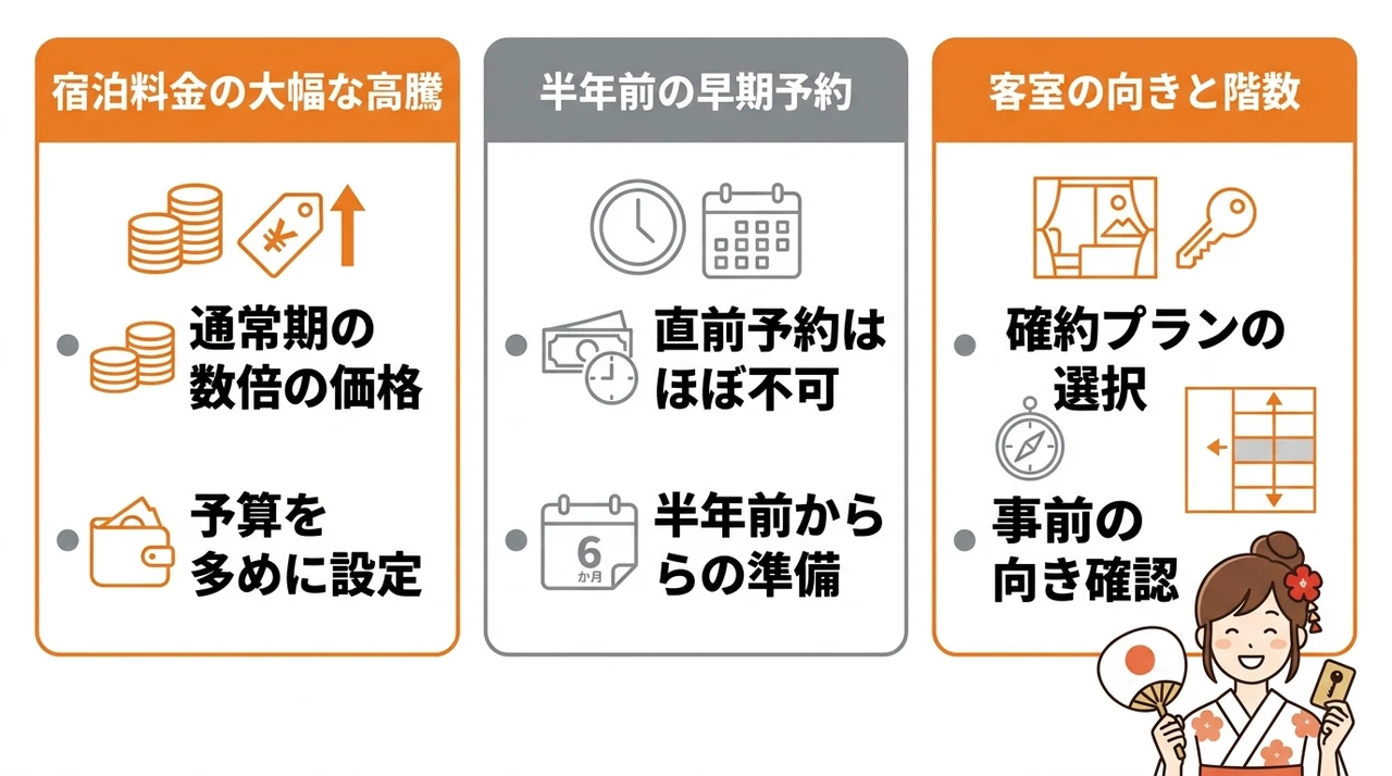 ホテル宿泊時の注意点とデメリット3つ