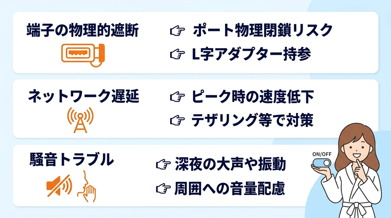 switch持ち込み時の注意点とデメリット3つ